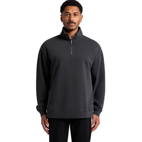 FRONT relax-faded-half-zip-front